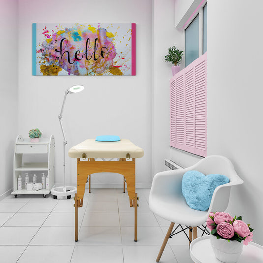 Hello - Canvas Mérida Fine Print Art