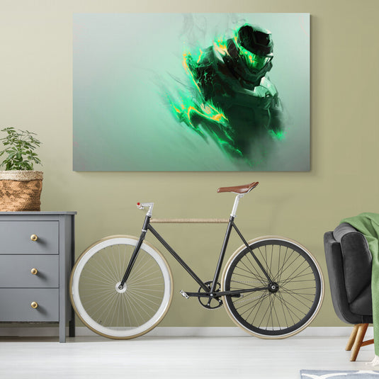 Helo Green - Canvas Mérida Fine Print Art