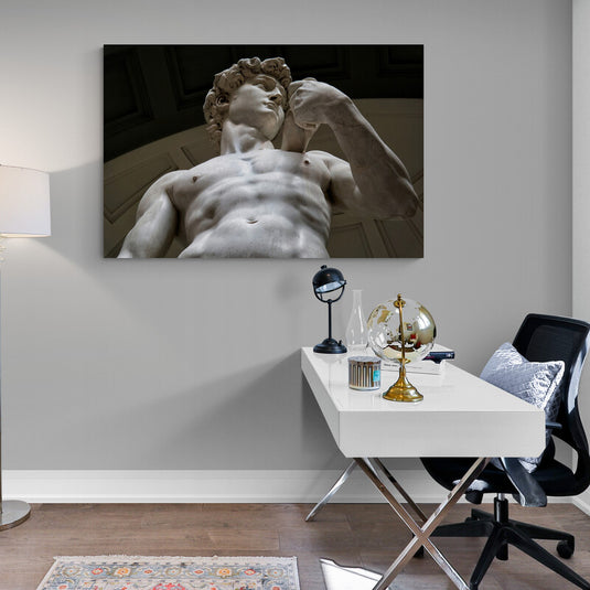 The Statue of David II - Canvas Mérida Fine Print Art