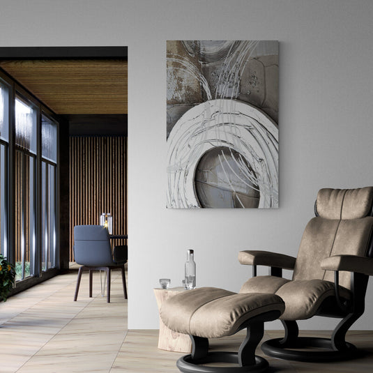 Hoops in Abstract - Canvas Mérida Fine Print Art