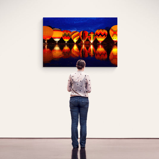 Hot air Balloons #6 - Canvas Mérida Fine Print Art