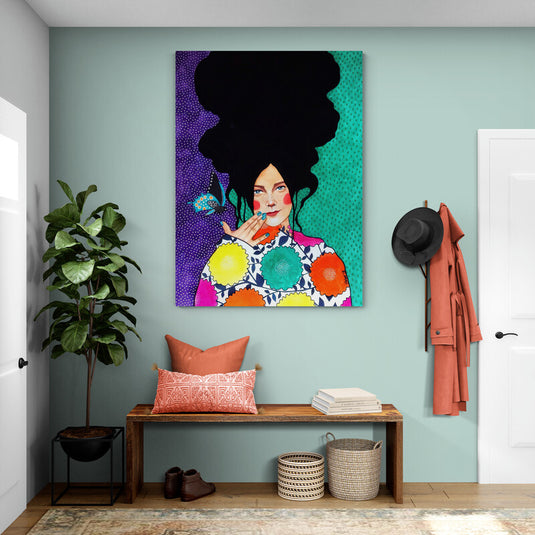 Hülya Özdemir #2 - Canvas Mérida Fine Print Art