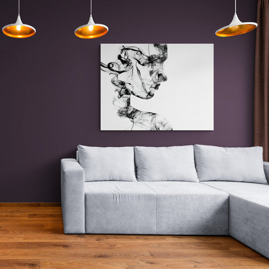 Impressionism Silhouette - Canvas Mérida Fine Print Art