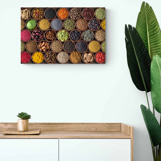 Indian Spices - Canvas Mérida Fine Print Art