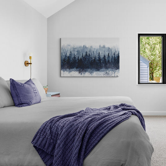 Indigo Forest - Canvas Mérida Fine Print Art