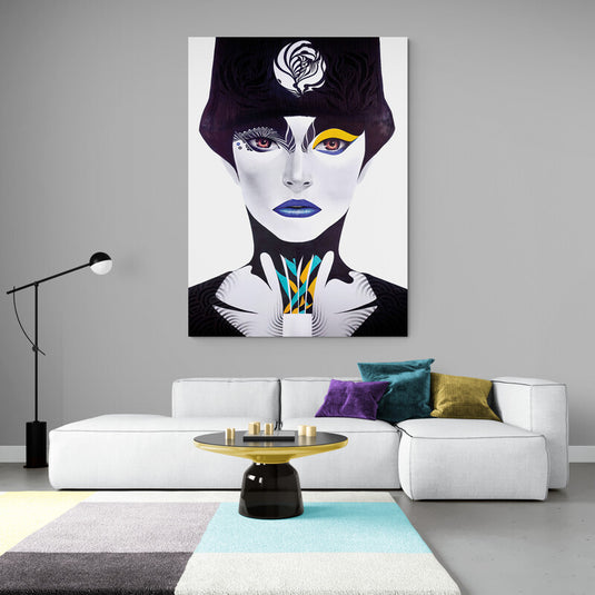 Indomitable Woman - Canvas Mérida Fine Print Art