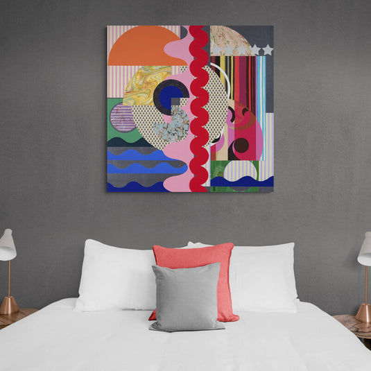 Inspiration Collage - Canvas Mérida Fine Print Art