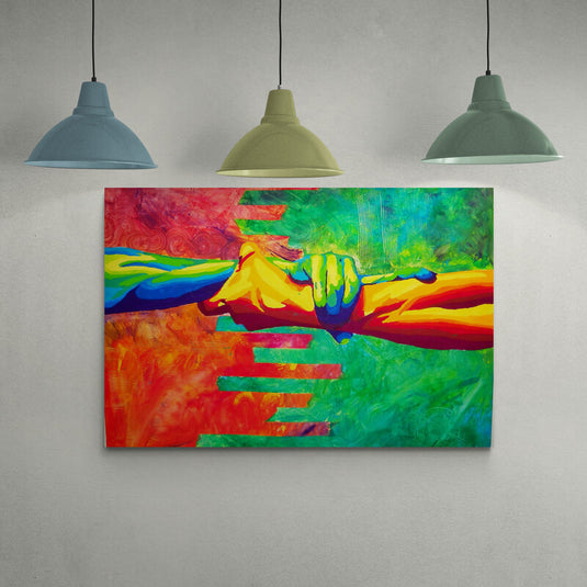 Intertwined - Canvas Mérida Fine Print Art