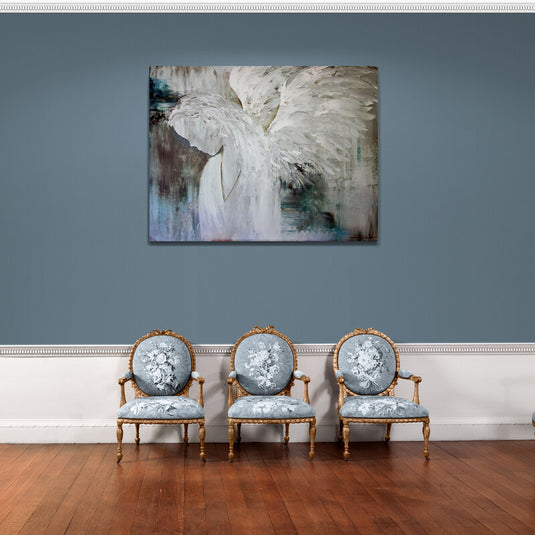 In the Care of an Angel - Canvas Mérida Fine Print Art