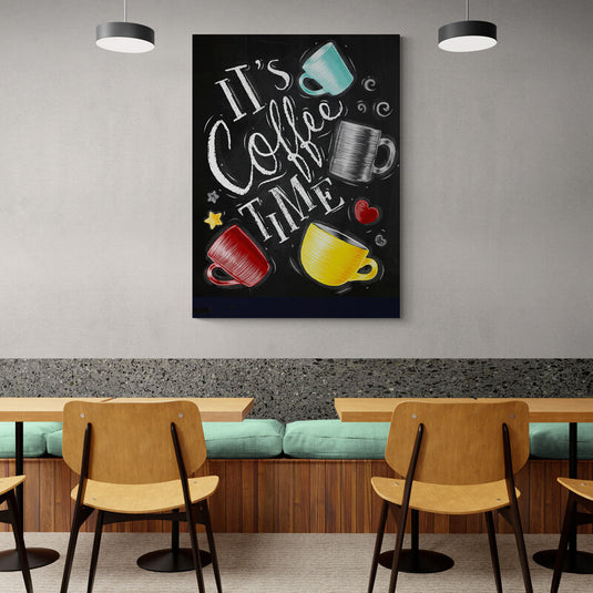 It´s Coffee Time - Canvas Mérida Fine Print Art