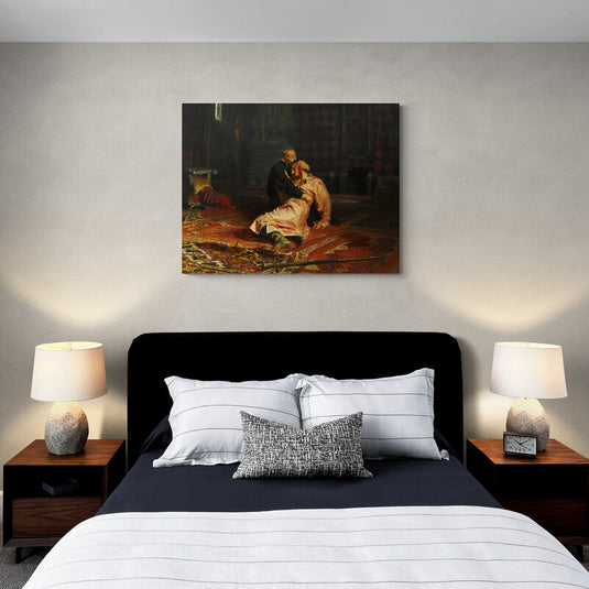 Iván el terrible y su hijo - Canvas Mérida Fine Print Art