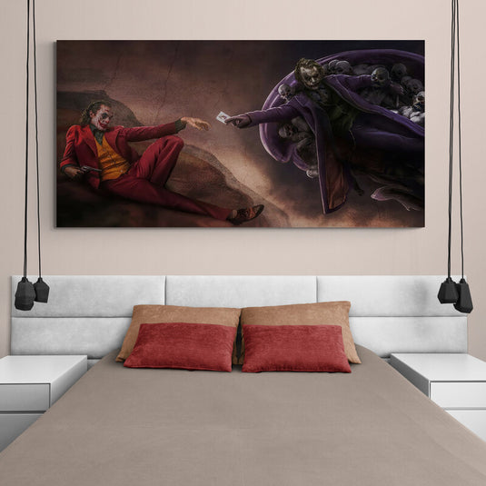 Joker The Dark Night - Canvas Mérida Fine Print Art