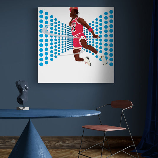 Jordan in the Air - Canvas Mérida Fine Print Art