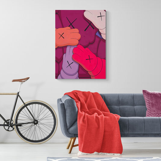 Kaws #11 - Canvas Mérida Fine Print Art