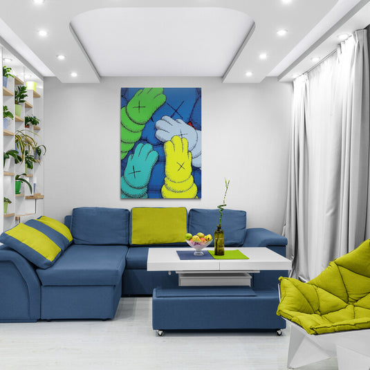 Kaws #3 - Canvas Mérida Fine Print Art