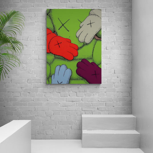 Kaws #9 - Canvas Mérida Fine Print Art