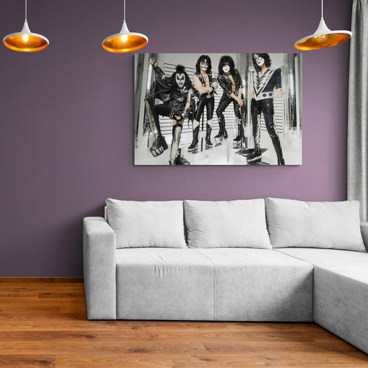 Kiss Rock - Canvas Mérida Fine Print Art