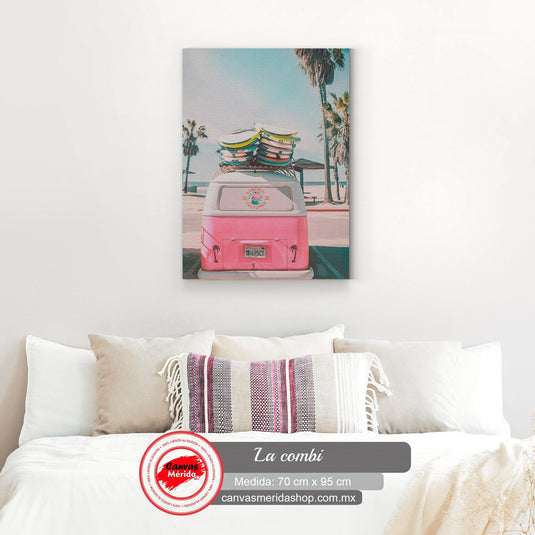 La Combi - Canvas Mérida Fine Print Art