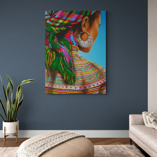 La Mexicana - Canvas Mérida Fine Print Art
