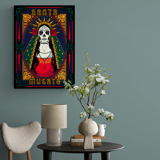 La Santa Muerte - Canvas Mérida Fine Print Art