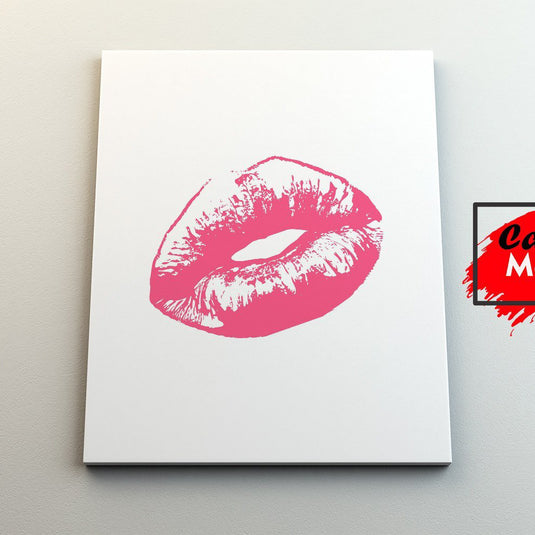 Labios Rosa - Canvas Mérida Fine Print Art