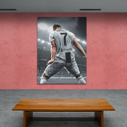 Cristiano Ronaldo #30 - Canvas Mérida Fine Print Art
