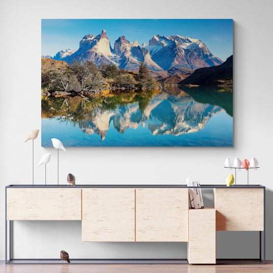 Las Torres del Paine - Canvas Mérida Fine Print Art