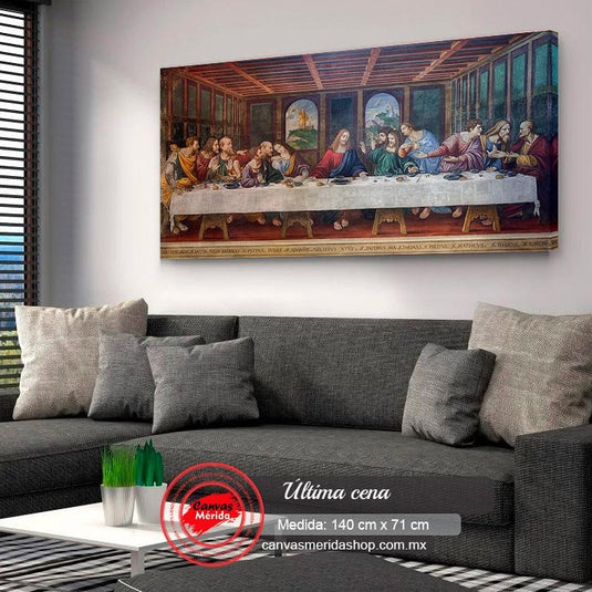 La Última Cena de Leonardo da Vinci, representación icónica del Renacimiento.