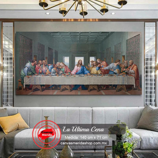 La Última Cena - Canvas Mérida Fine Print Art