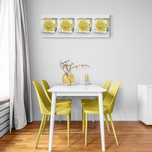 Lemon on Ice - Canvas Mérida Fine Print Art