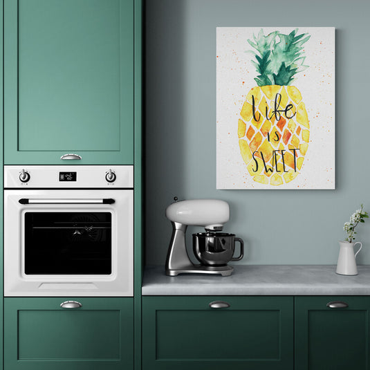 Life is Sweet - Canvas Mérida Fine Print Art