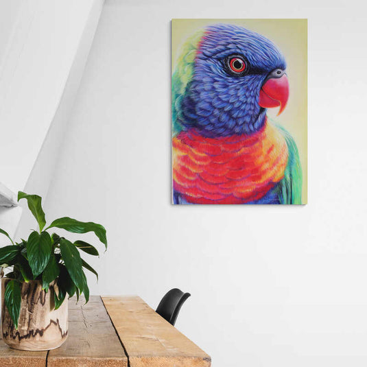 Lilac Head - Canvas Mérida Fine Print Art