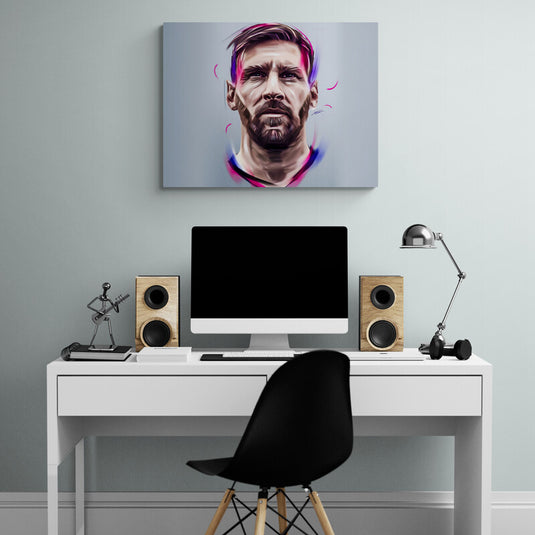 Lionel Messi - Canvas Mérida Fine Print Art
