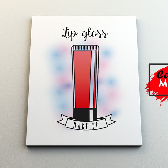 Lip Gloss - Canvas Mérida Fine Print Art