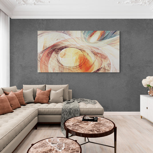 Fractal Spirals - Canvas Mérida Fine Print Art