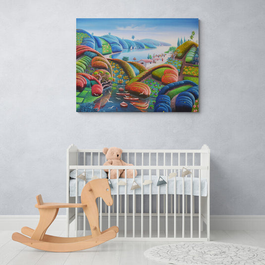 Magic City - Canvas Mérida Fine Print Art