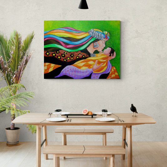Mapuche - Canvas Mérida Fine Print Art