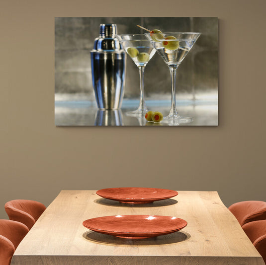 Martini Cocktail - Canvas Mérida Fine Print Art