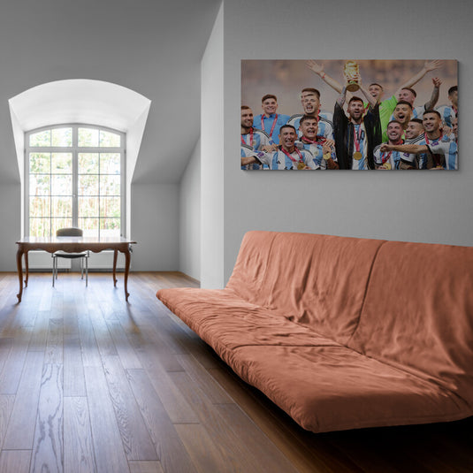 Messi #10 - Canvas Mérida Fine Print Art