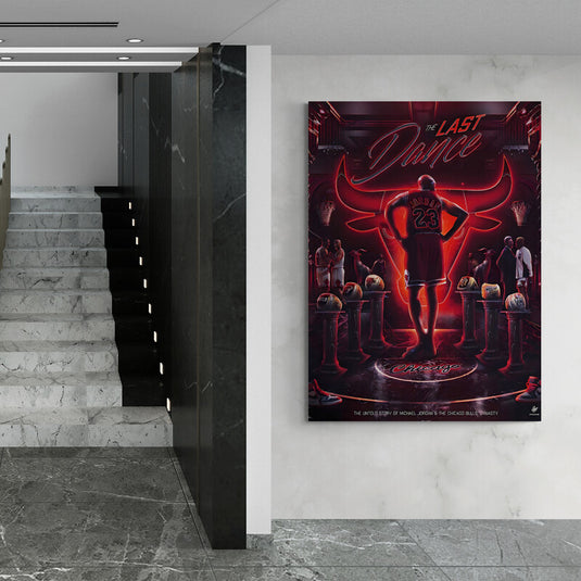 Michael Jordan II - Canvas Mérida Fine Print Art