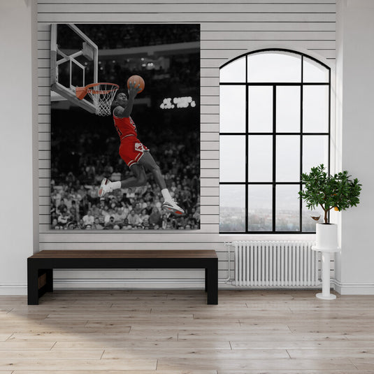Michael Jordan VI - Canvas Mérida Fine Print Art