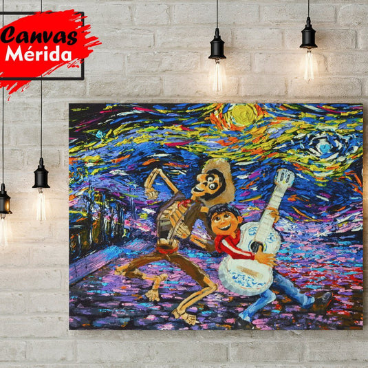 Miguel y Hector - Canvas Mérida Fine Print Art