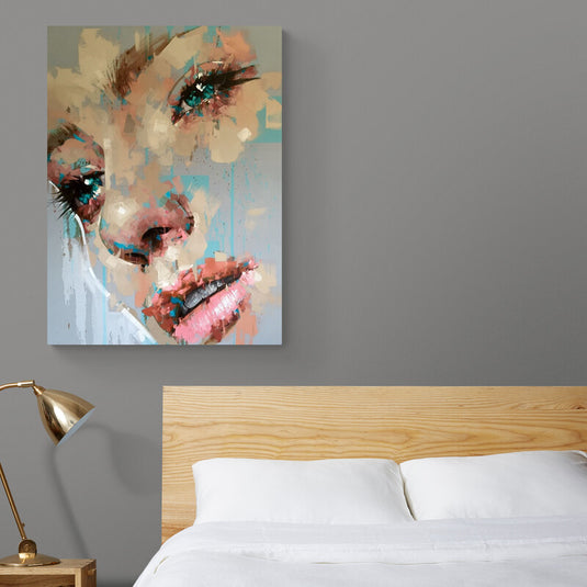 Mirror of the Soul - Canvas Mérida Fine Print Art