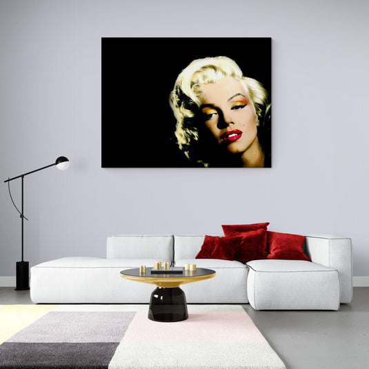 Miss Monroe Light - Canvas Mérida Fine Print Art