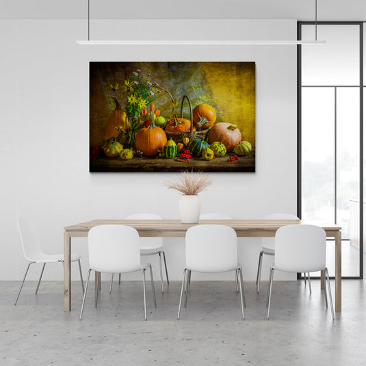 Calabaza (Horizontal) - Canvas Mérida Fine Print Art