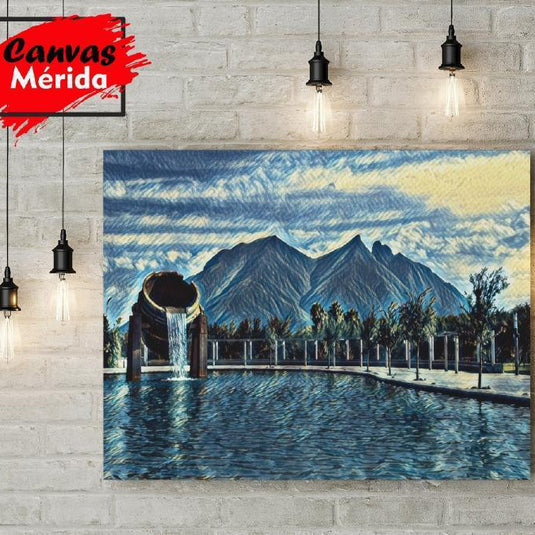 Monterrey Parque Fundidora - Canvas Mérida Fine Print Art