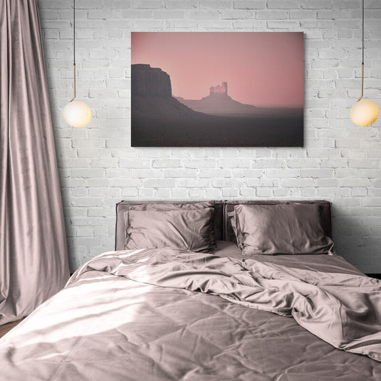 Morning Rose (Monument Valley Arizona) - Canvas Mérida Fine Print Art