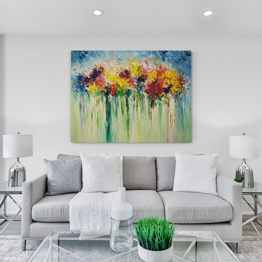 Multicolored Energy - Canvas Mérida Fine Print Art