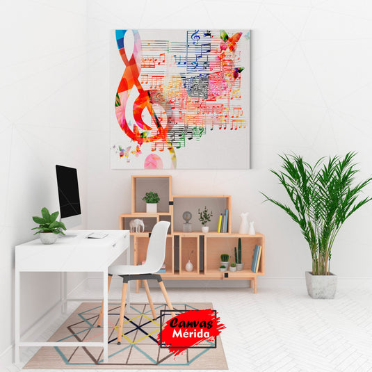 Music Soul (Música en el alma) - Canvas Mérida Fine Print Art