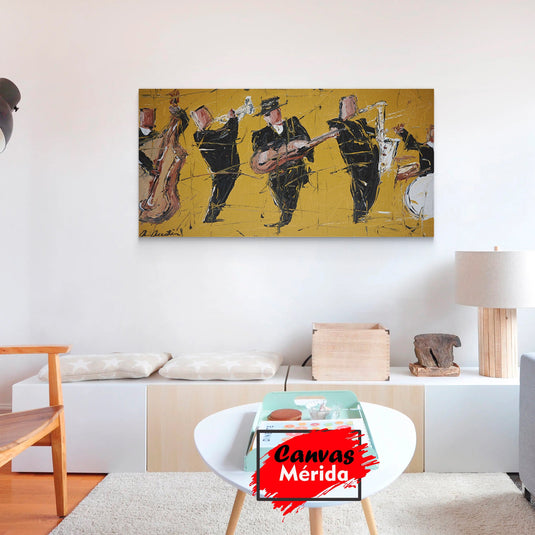 Músicos - Canvas Mérida Fine Print Art